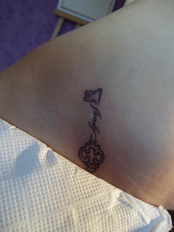 tatouage clé