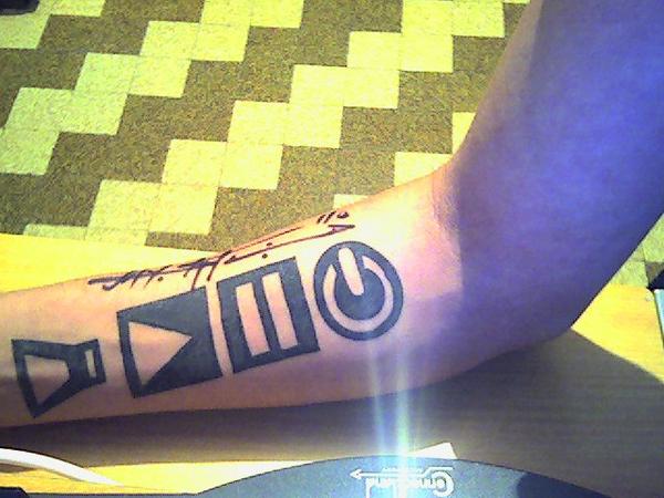 Photo de Tatouage Dj Soft, tatouage, Tatoo Musique DjSoft tatouage dj sebastien leger