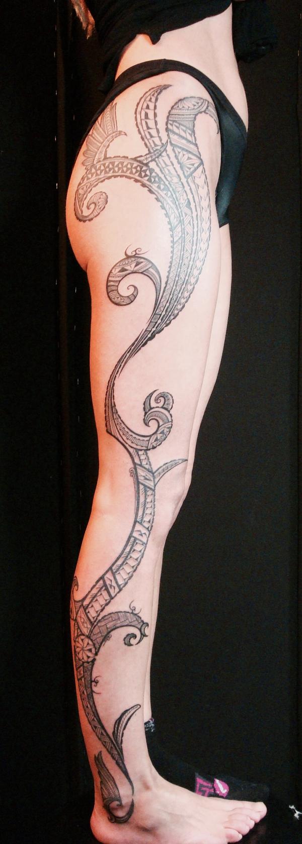 Tatouage maori/samoan