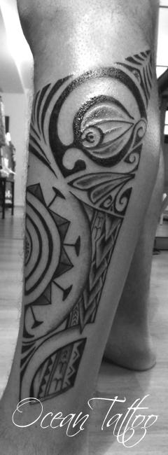 Tatouage réalisé par Ocean Tattoo