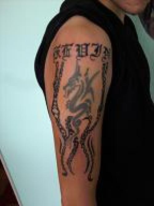 Photo de Tattoo poly, polynésien, Tatoueur
