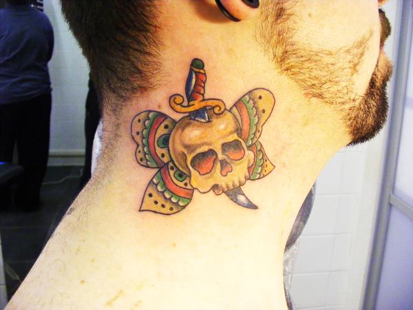 Photo de tattoo skull, tatouage, tattoo skull réalisé par Eastern Tattoo