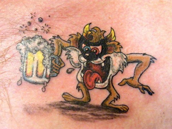 Taz avec pinthe