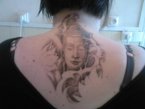 Tête de bouddha