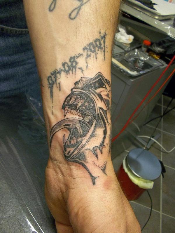 Tatouage réalisé par Mysteres Tattoo