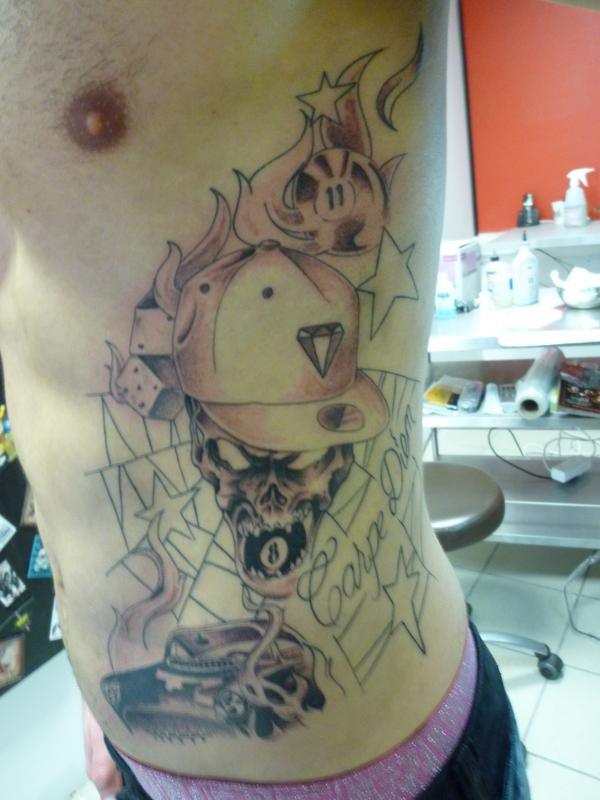 Tatouage réalisé par Lil'Ink Studio