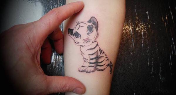 Photo de Tigrou, tigre, animal réalisé par Trib Tattoo