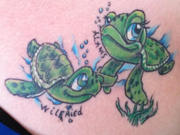 Tatouage réalisé par Rock N' Goth