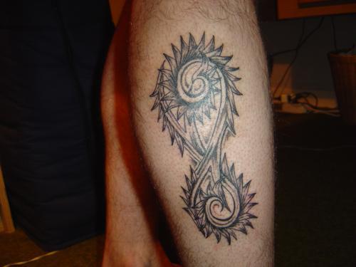 Tribal dents et ombre
