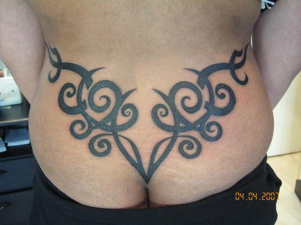 tribal fesse