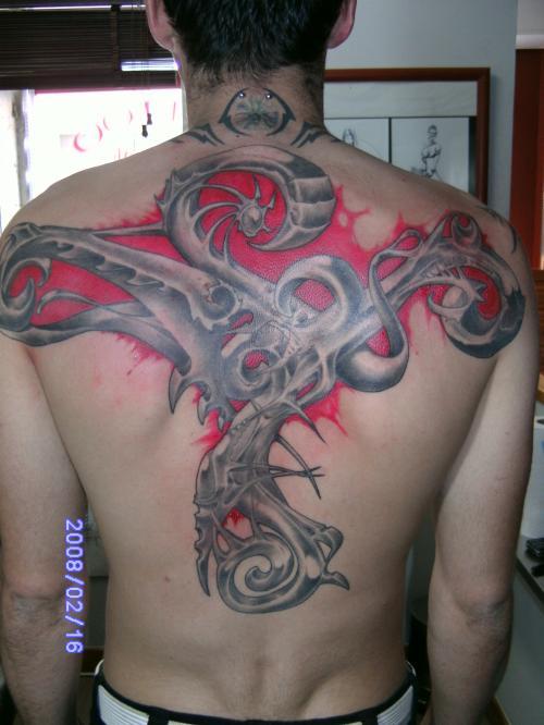Photo de Tribal ombre et rouge, tribal, ombre