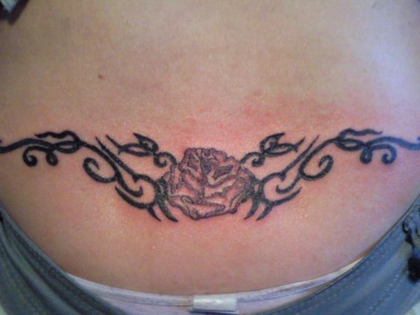 Tribal rose