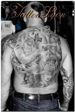 Tatouage réalisé par Tattoo Lyon Lughspirit