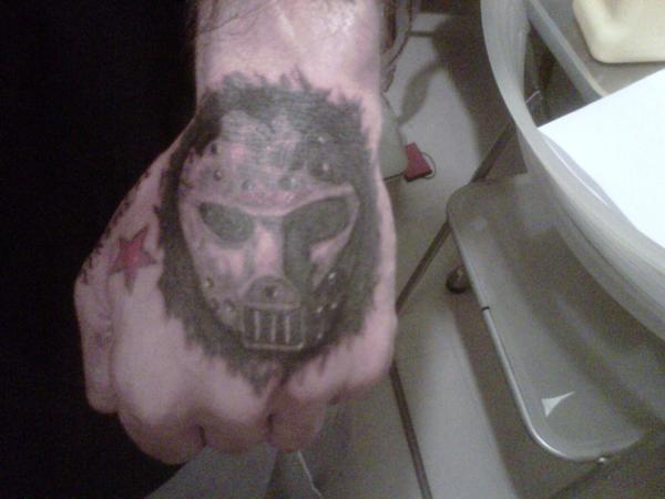 Photo de Visage démoniaque, portrait, tatouage réalisé par El Diablo Ta2t2o