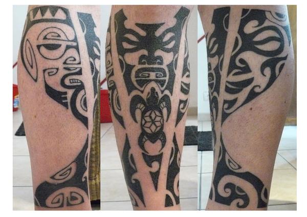 Photo de Visage maori polynésie, tribal, maori réalisé par Red Medicine Tattoo Shop