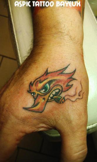 Photo de Woody Woodpecker, BD, dessin réalisé par Aspic  Tattoo